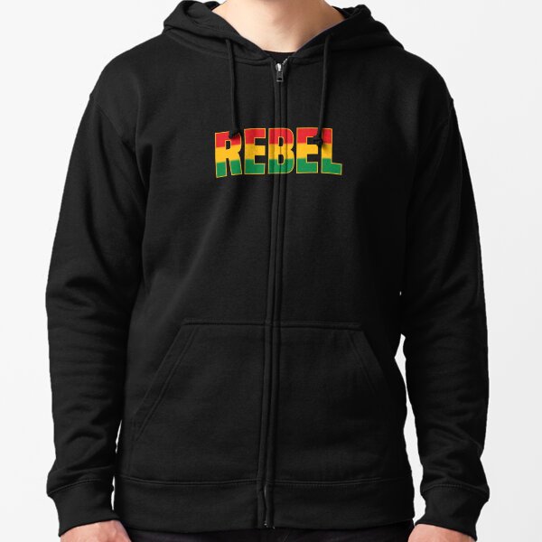 hoodie colorful rebel