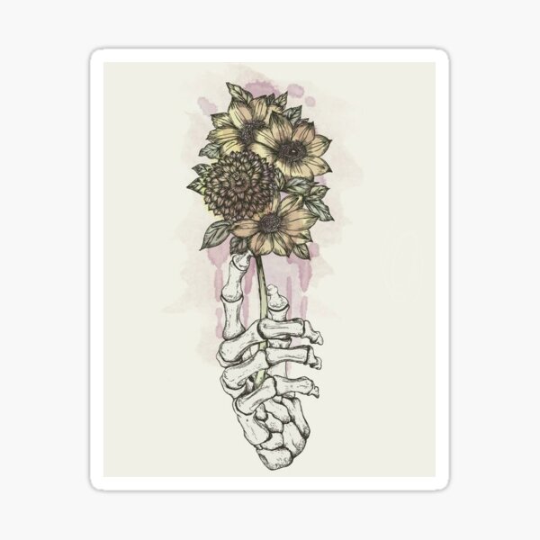 Featured image of post View 17 Aesthetic Skeleton Hand Holding Flower