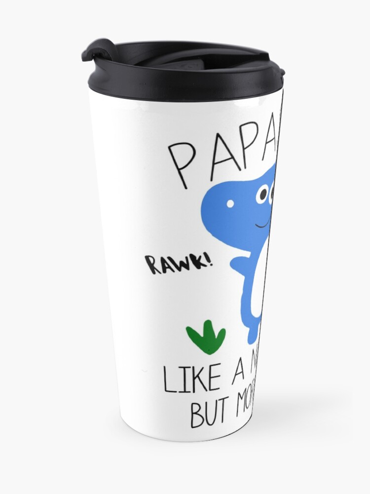 Alternate view of Papasaurus Travel Mug