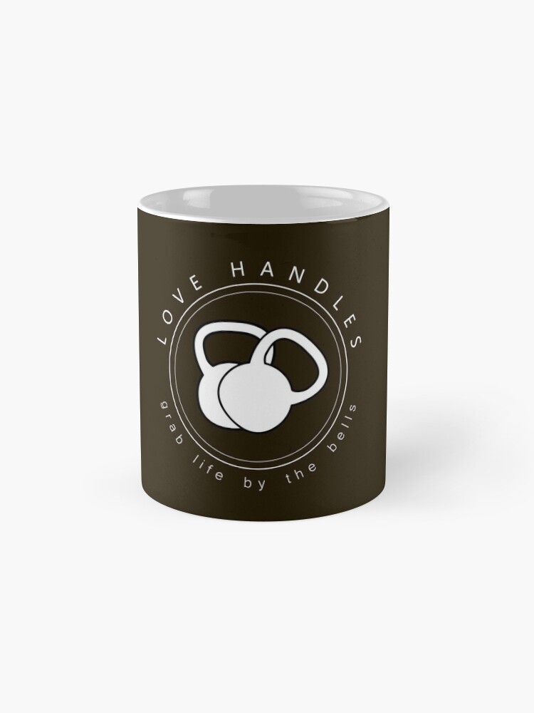 Thumbnail 4 of 6, Coffee Mug, Kettlebell workout love handles designed and sold by ozziewizzard.