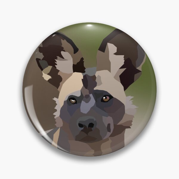 Item preview, African Painted Dog designed and sold by rhiansanimalart.