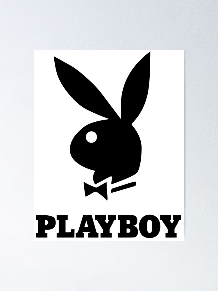 Why Is The Playboy Symbol Bad "Bad Bunny Logo, playboy" Poster by SSSTUDIOONE | Redbubble