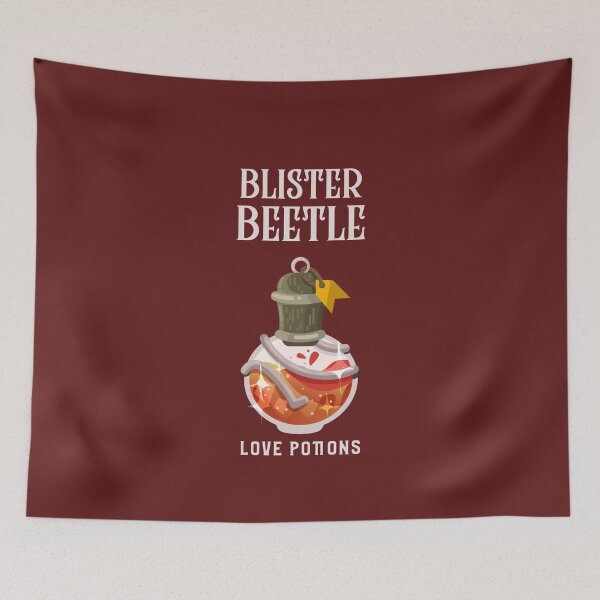 Item preview, Love Potion Blister Beetle  designed and sold by miminova.