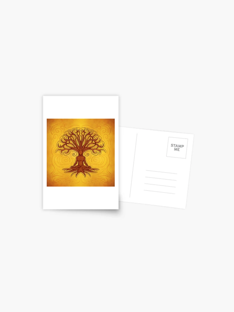 Tree of Life - Infinity Postcard for Sale by k9printart