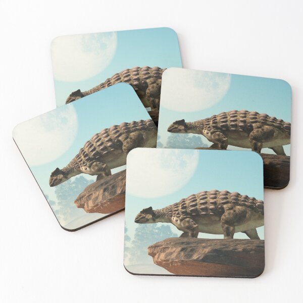 Item preview, Ankylosaurus Looking at the Full Moon designed and sold by Daniel Eskridge.