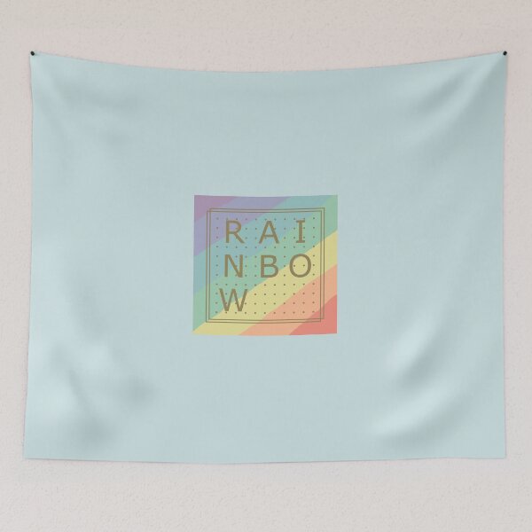 Item preview, Rainbow Vintage Lettering designed and sold by fantasy-bubble.