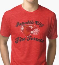 Fire Ferrets Street Shirt Tri-blend T-Shirt