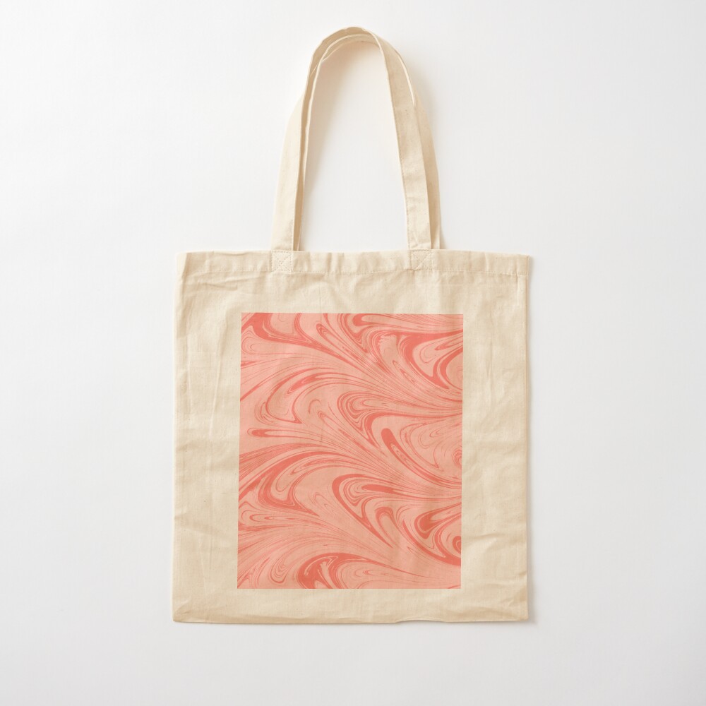 pale pink tote bag