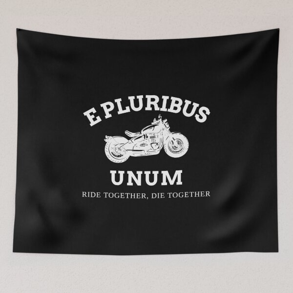 Item preview, American Patriot E Pluribus Unum Motorcycle Ride Together print designed and sold by jakehughes2015.