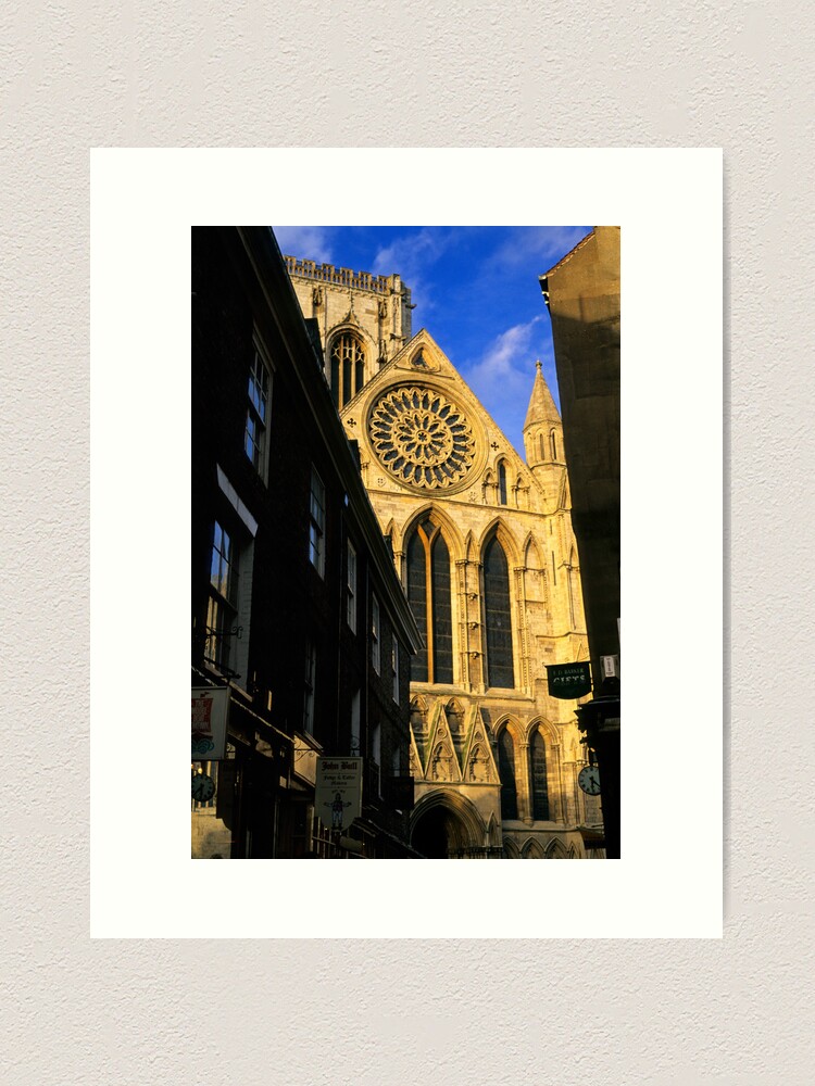 Thumbnail 1 of 3, Art Print, York Minster from Stonegate designed and sold by sjbowen.