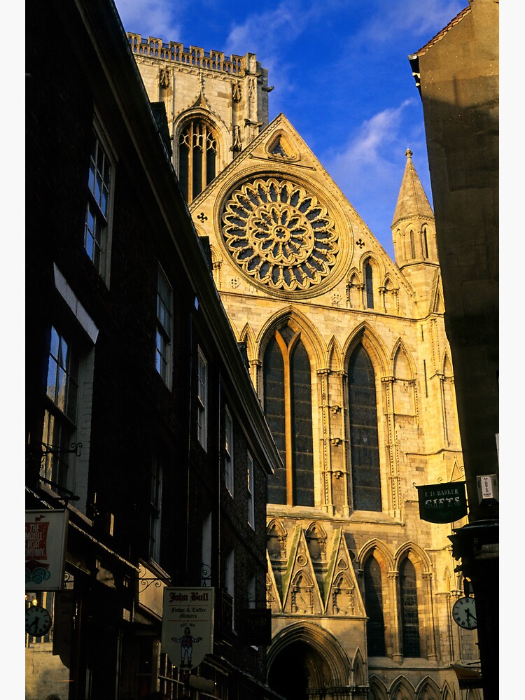 Thumbnail 3 of 3, Art Print, York Minster from Stonegate designed and sold by sjbowen.