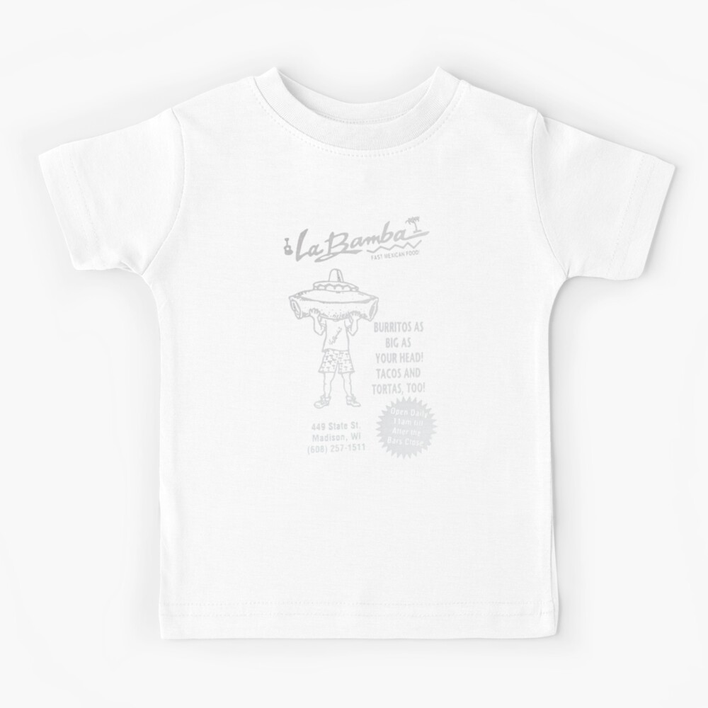 La Bamba - Madison, WI Kids T-Shirt for Sale by jordan5L