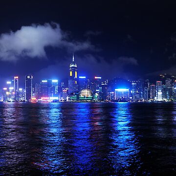 Artwork thumbnail, Hong Kong from Kowloon by Simon Bowen