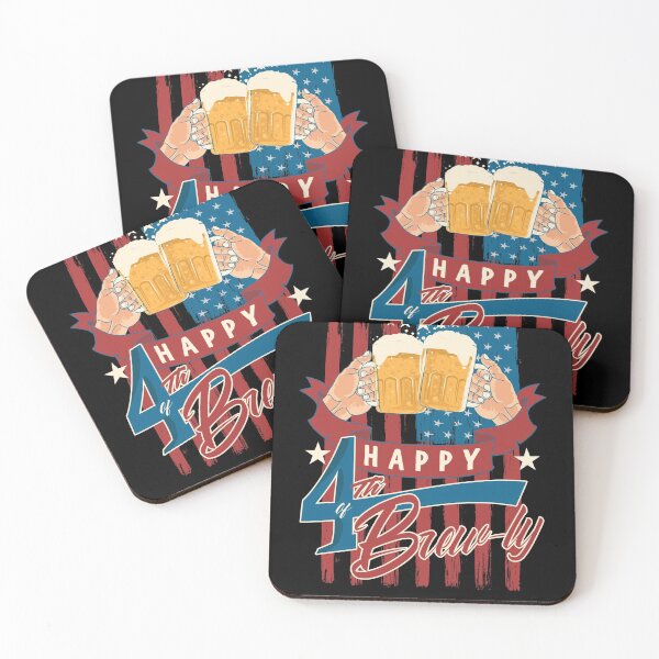 Item preview, Happy 4th of Brew-ly Fourth of July Party designed and sold by ROBO MEGA.