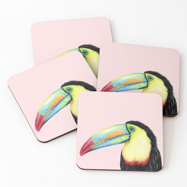Item preview, Toucan colour pencil drawing designed and sold by sarahstribb.