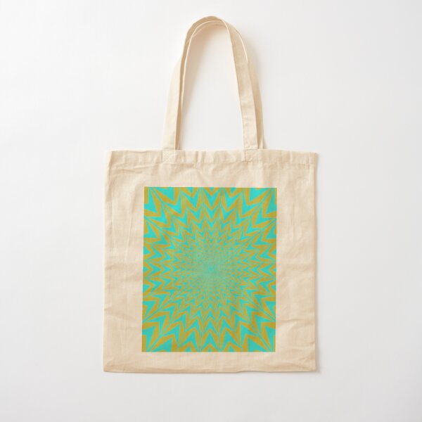 Design, #abstract, #pattern, #illustration, psychedelic Cotton Tote Bag