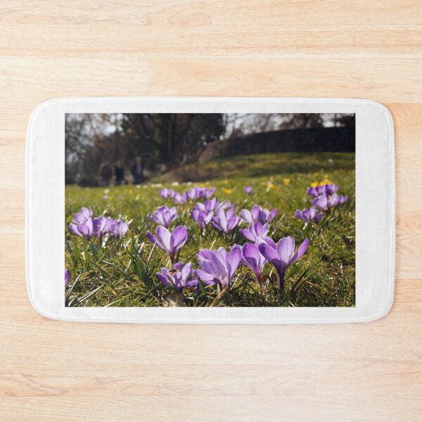 Item preview, Spring meadow full of purple croccuses designed and sold by Yven-Dienst.