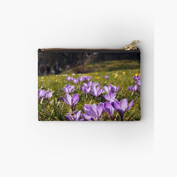 Item preview, Spring meadow full of purple croccuses designed and sold by Yven-Dienst.