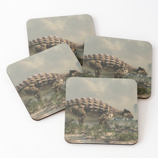 Item preview, Ankylosaurus in a Cretaceous Wetland designed and sold by Daniel Eskridge.