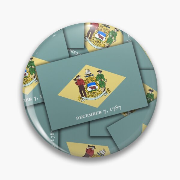 Item preview, Delaware Flag Phone Case (M) designed and sold by mpodger.