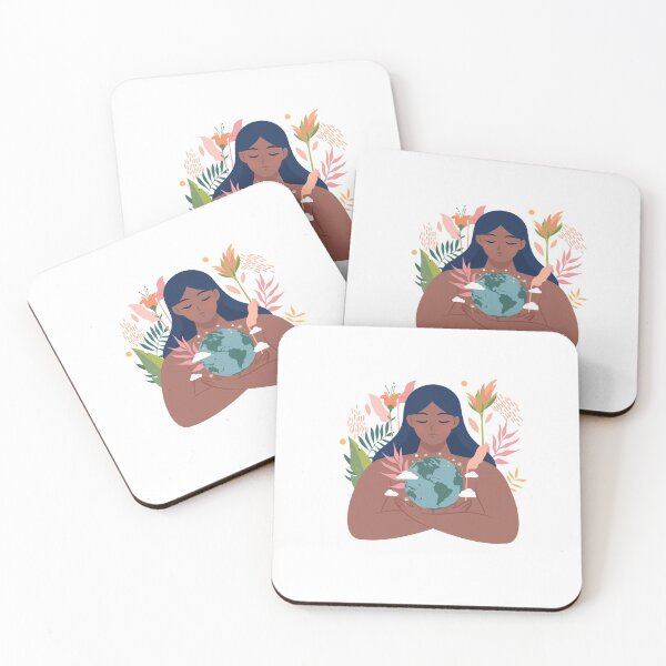Item preview, Flowery colored Lady designed and sold by Ashraf Can.