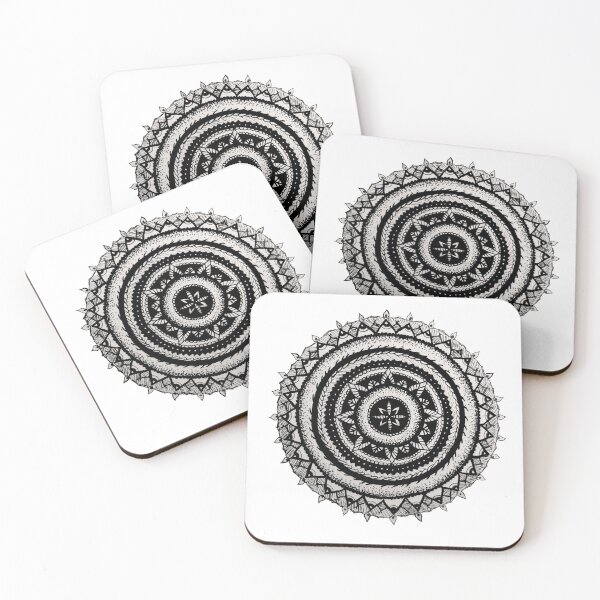 Item preview, grey mandala designed and sold by butterfly_galaxies.