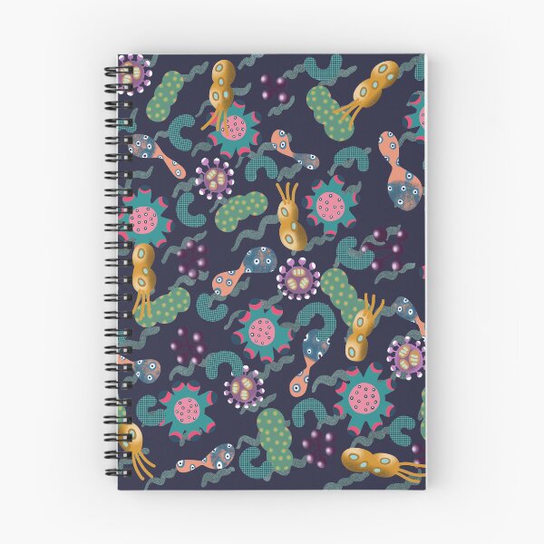 Item preview, microbe life illustration designed and sold by Pacesyte.