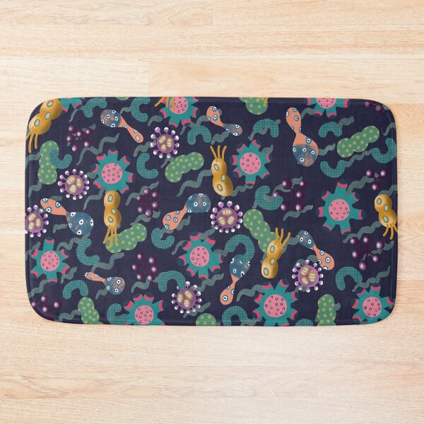 Item preview, microbe life illustration designed and sold by Pacesyte.
