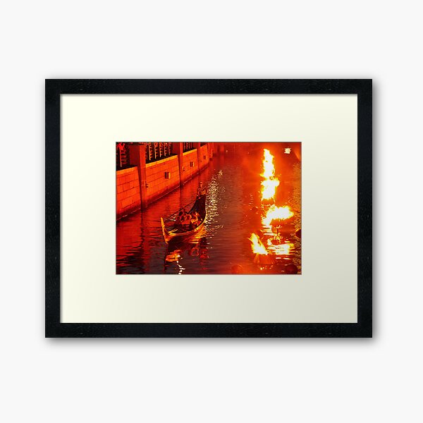 Item preview, Providence WaterFire Gondola designed and sold by Mitchell Grosky.
