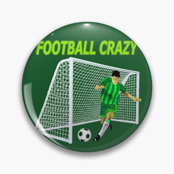 Item preview, Football Crazy soccer footballer design designed and sold by luvvvvvit.