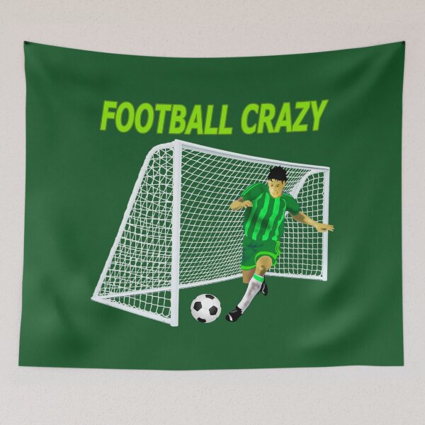 Item preview, Football Crazy soccer footballer design designed and sold by luvvvvvit.