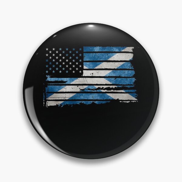 Item preview, Vintage Patriotic Scottish American Flag designed and sold by Mc-R.