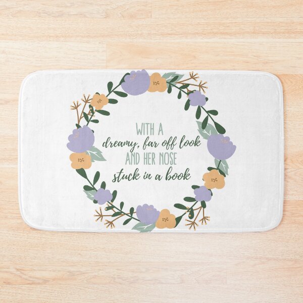 Item preview, Bookworm Quote designed and sold by thecaitycat.