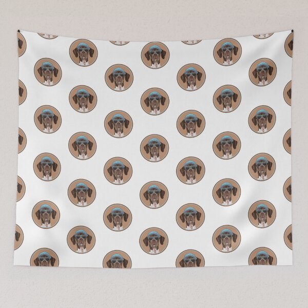 Item preview, Cool German Shorthaired Pointer in cap and sunglasses! Especially for GSP owners! designed and sold by rs-designs.