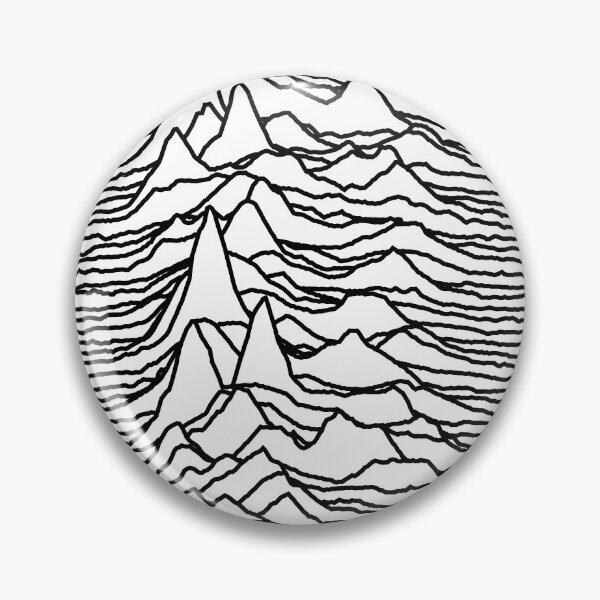 Item preview, Unknown Pleasures [Black Lines J01] designed and sold by hein77.