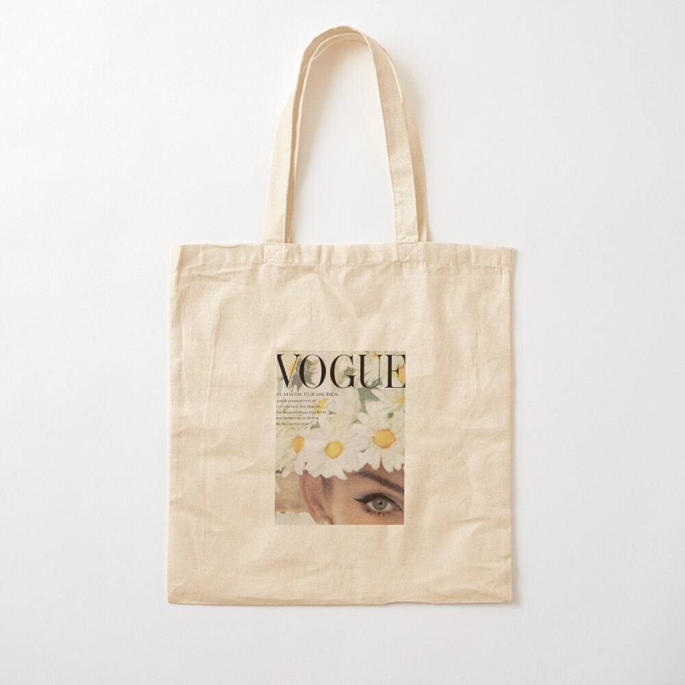 vogue magazine tote bolsa