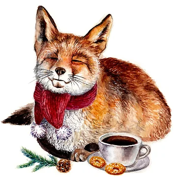 Artwork thumbnail, Coffee Fox by AnnaShell