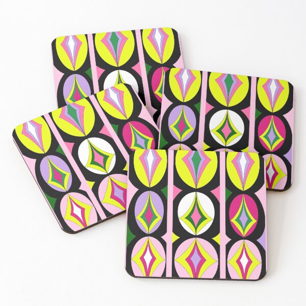 Item preview, Optical pink and green pattern  designed and sold by Blacklinesw9.