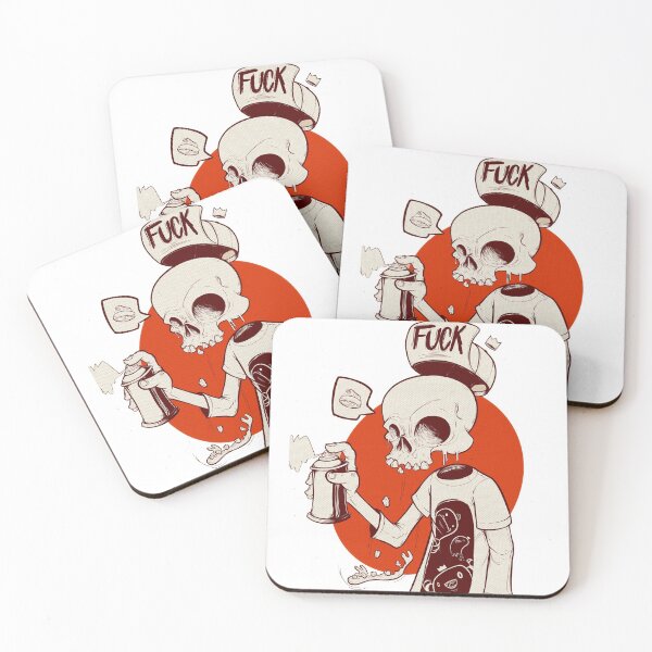 Item preview, Skeleton Doing Graffiti designed and sold by FGeorge2.