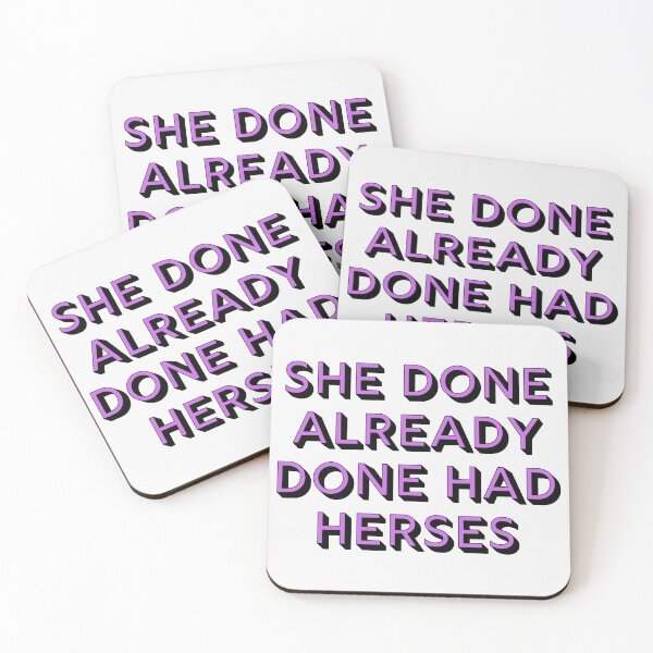 Item preview, She Done Already Done Had Herses Rupaul Season 12 Inspired Design designed and sold by Wemakeshirts.
