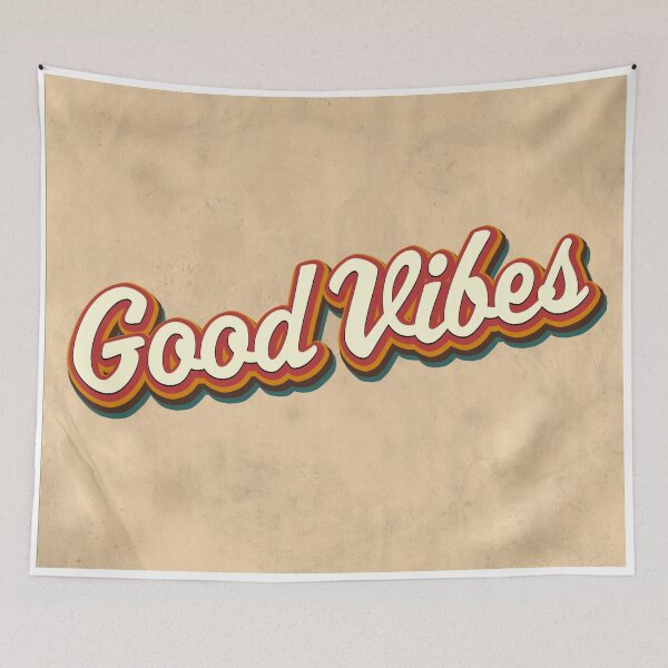 Item preview, Good Vibes retro designed and sold by Rccola55.