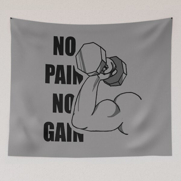 Item preview, no pain no gain designed and sold by Schmuddelshirt.