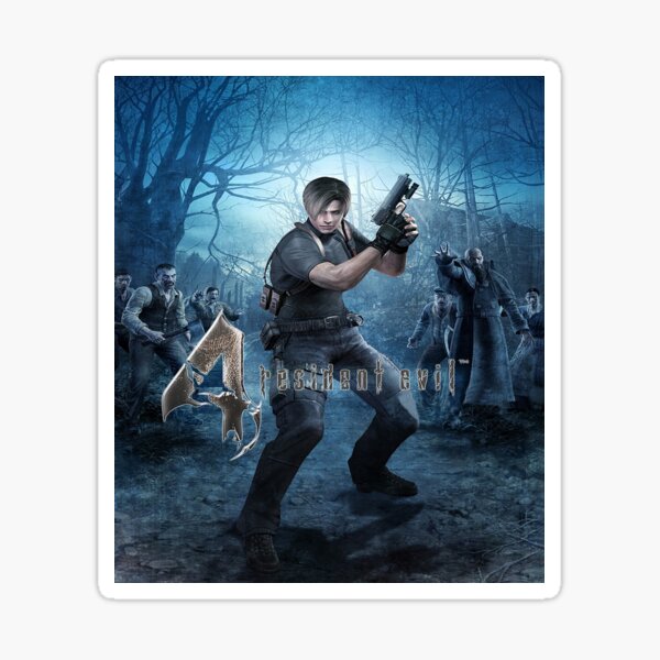 Vista previa del artículo con la obra «Resident Evil 4 León», diseñado y vendido por jovanx011.