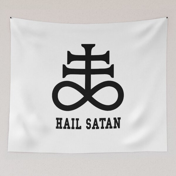 Item preview, Sigil Of Leviathan Hail Satan designed and sold by artpirate.