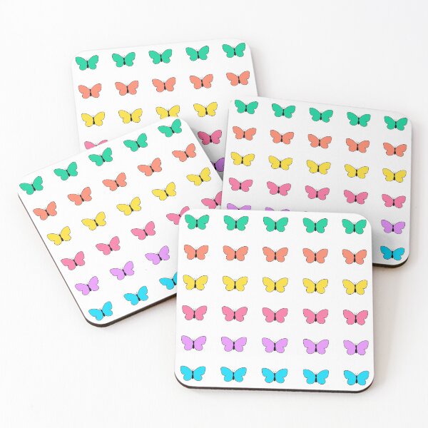 Item preview, Colorful butterflies designed and sold by OkihanaShop.