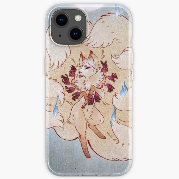 Apotheosis - TeaKitsune Fox Yokai iPhone Soft Case