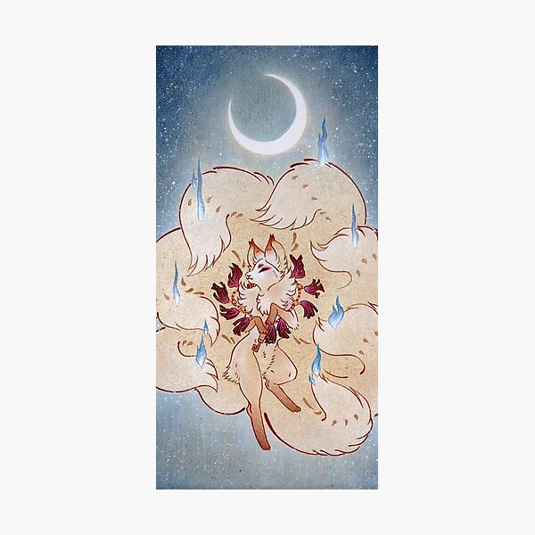 Apotheosis - TeaKitsune Fox Yokai Photographic Print