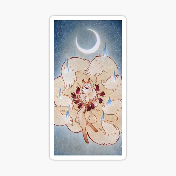 Apothéose - TeaKitsune Fox Yokai Sticker