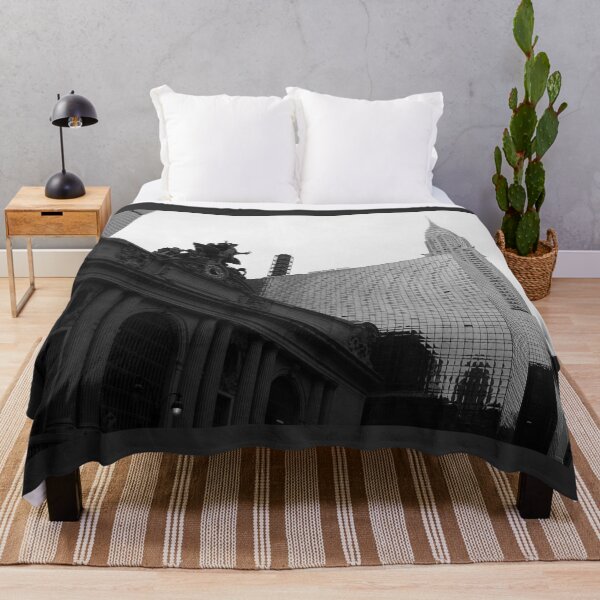 Item preview, Chrysler over Grand Central - Black and White designed and sold by picturedlcphoto.