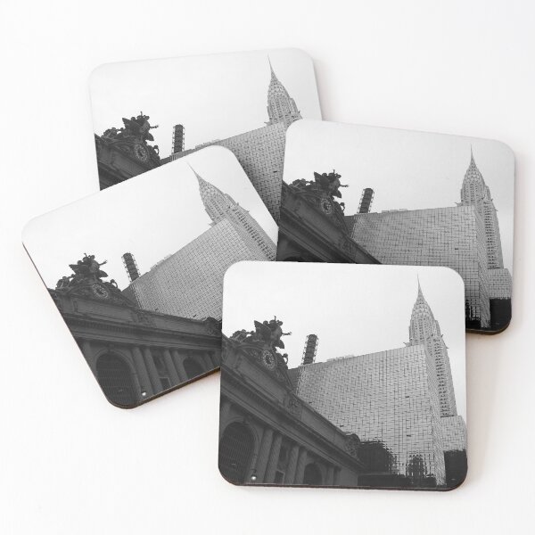 Item preview, Chrysler over Grand Central - Black and White designed and sold by picturedlcphoto.